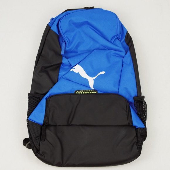 Puma Bags Puma Football Backpack Electric Blue Lemonadeblack Fcm3